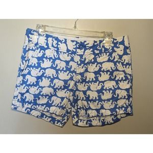 Lilly Pulitzer Size 2 Blue Elephant The Callahan short